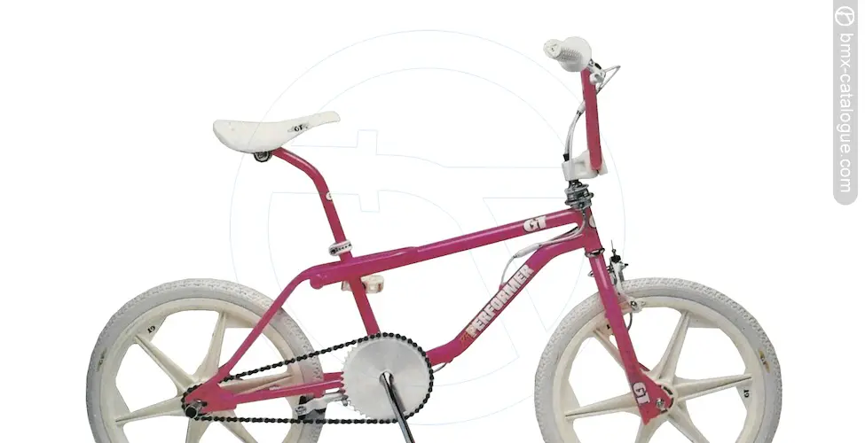ROCKFISH GTR PRO コンプリート 白/ピンク 即レースOK！ 中古 1988 GT Pro Freestyle Tour Team Team BMX Catalogue